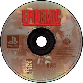 Artwork on the Disc for Epidemic on the Sony Playstation.