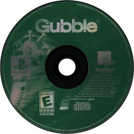 Artwork on the Disc for Gubble on the Sony Playstation.