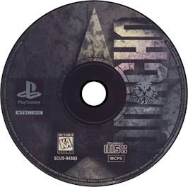Artwork on the Disc for Krazy Ivan on the Sony Playstation.