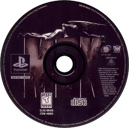Artwork on the Disc for MDK on the Sony Playstation.