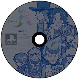 Artwork on the Disc for R/C Stunt Copter on the Sony Playstation.
