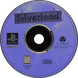 Artwork on the Disc for Silverload on the Sony Playstation.
