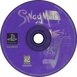 Artwork on the Disc for Swagman on the Sony Playstation.