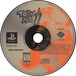 Artwork on the Disc for Tobal No.1 on the Sony Playstation.