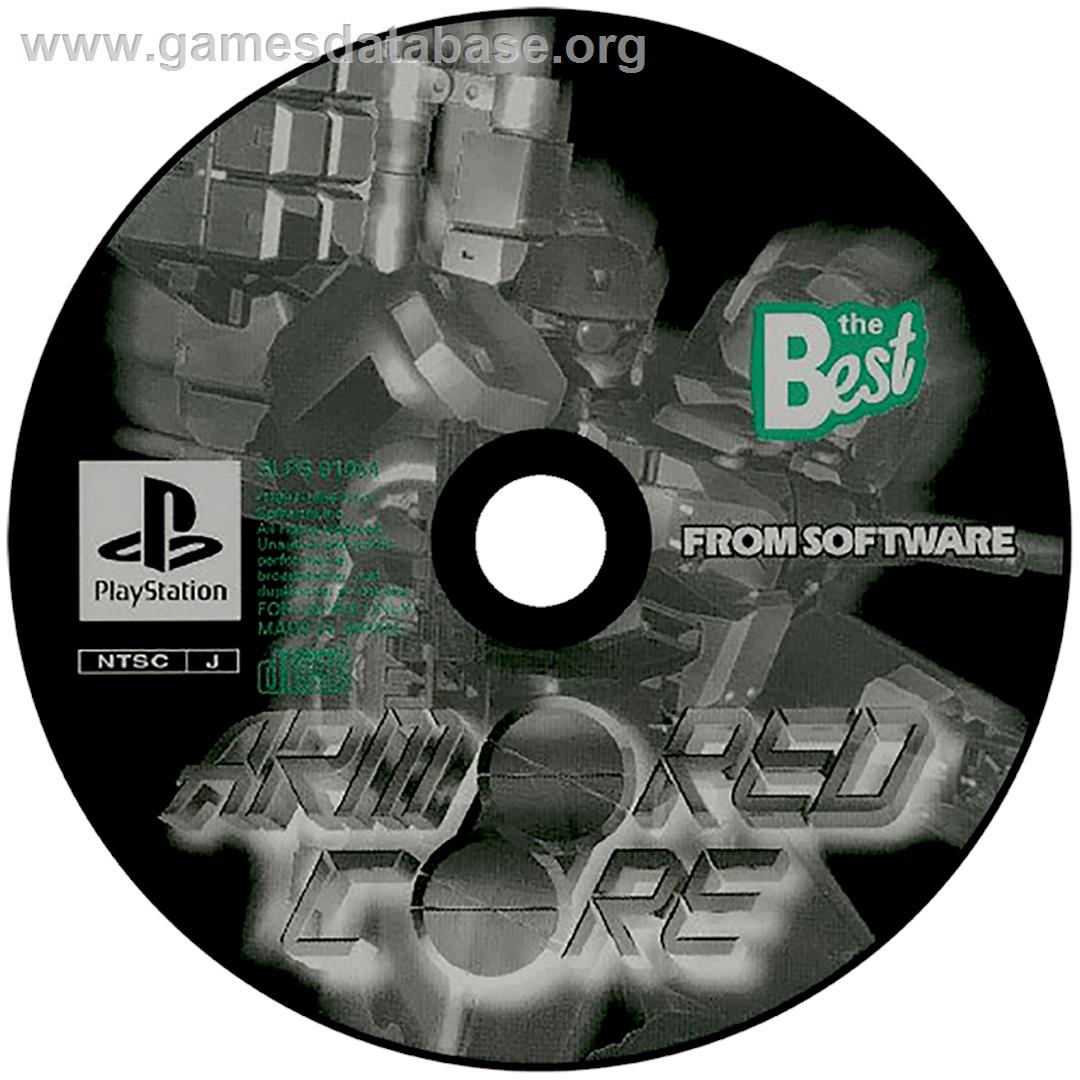 Armored Core - Sony Playstation - Artwork - Disc