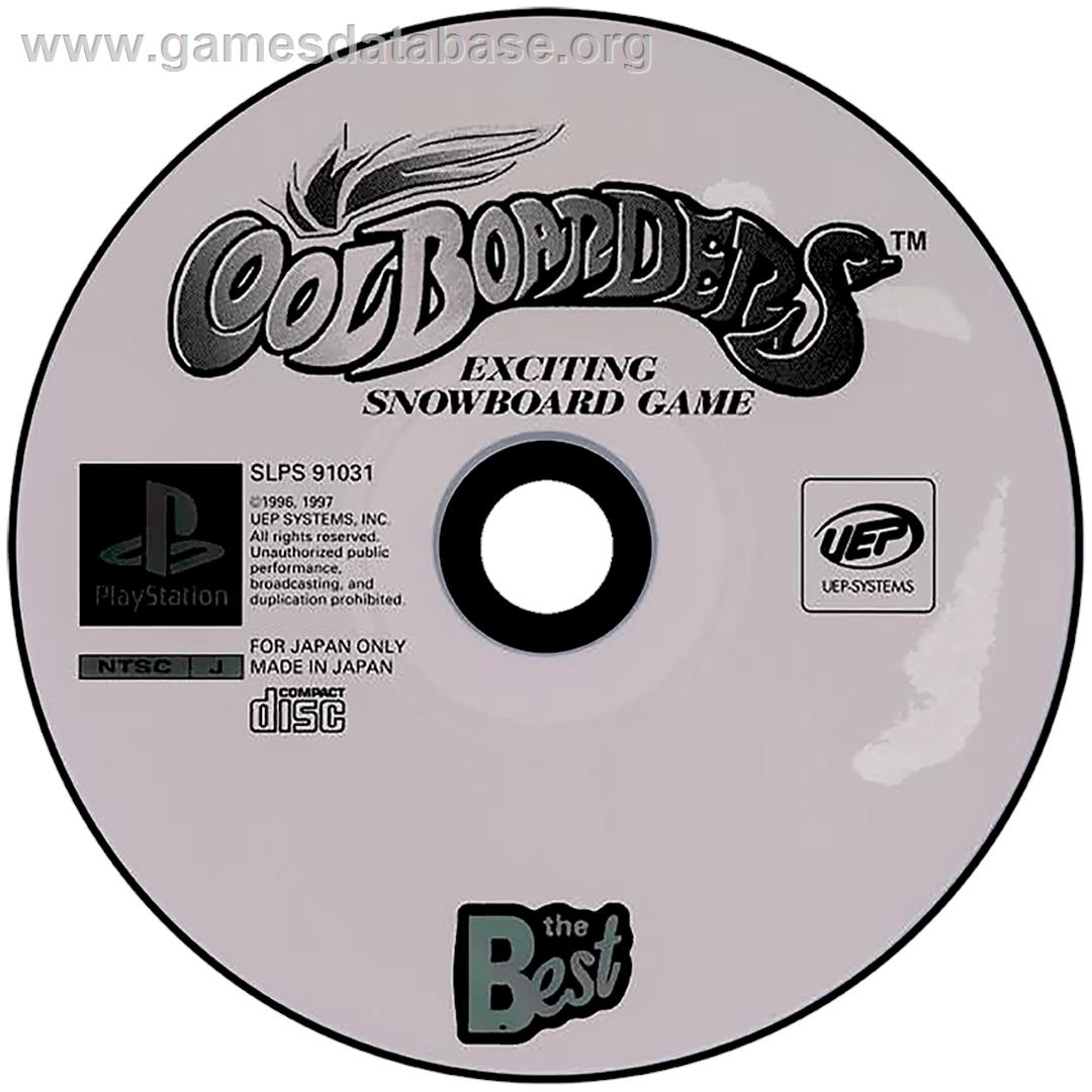 Cool Boarders - Sony Playstation - Artwork - Disc