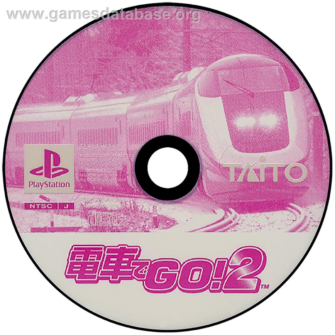 Densha de Go! 2 - Sony Playstation - Artwork - Disc