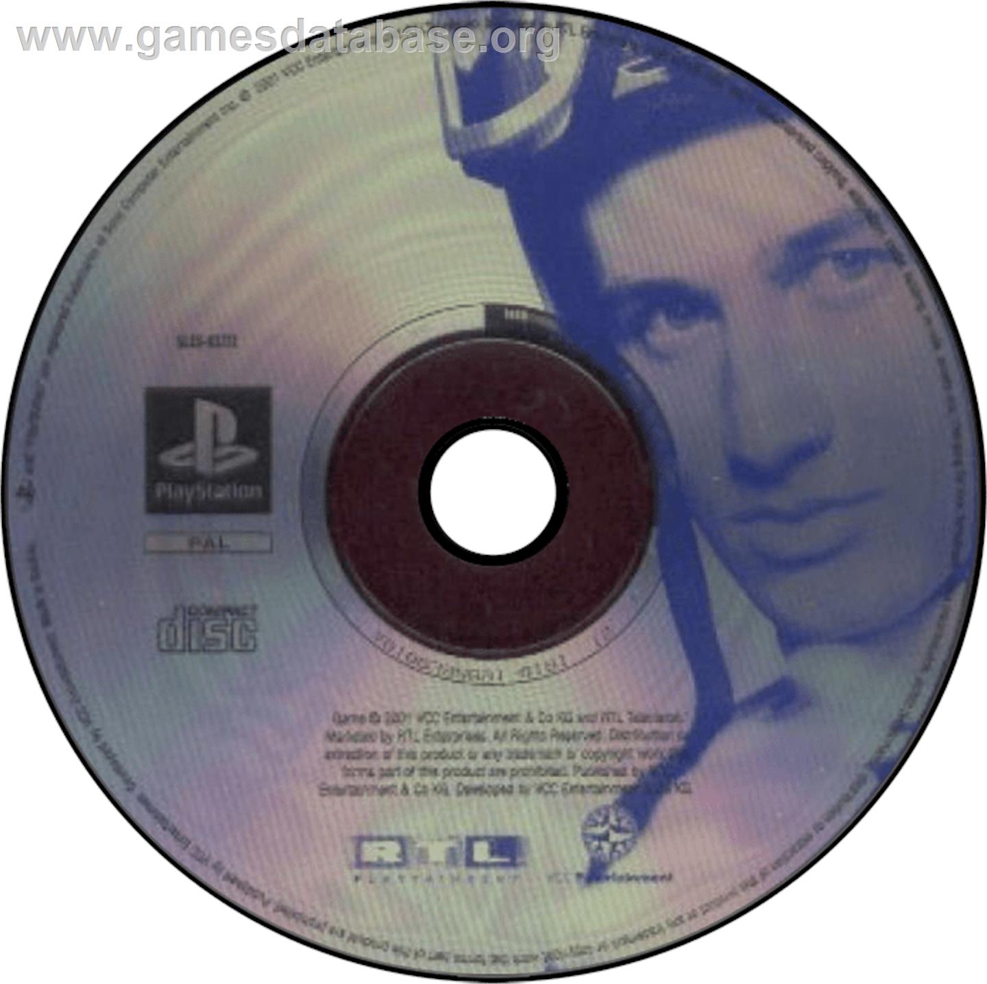 RTL Skispringen 2002 - Sony Playstation - Artwork - Disc