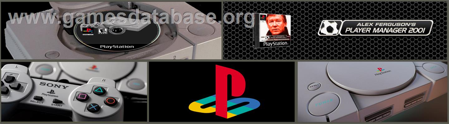 Alex Ferguson's Player Manager 2001 - Sony Playstation - Artwork - Marquee