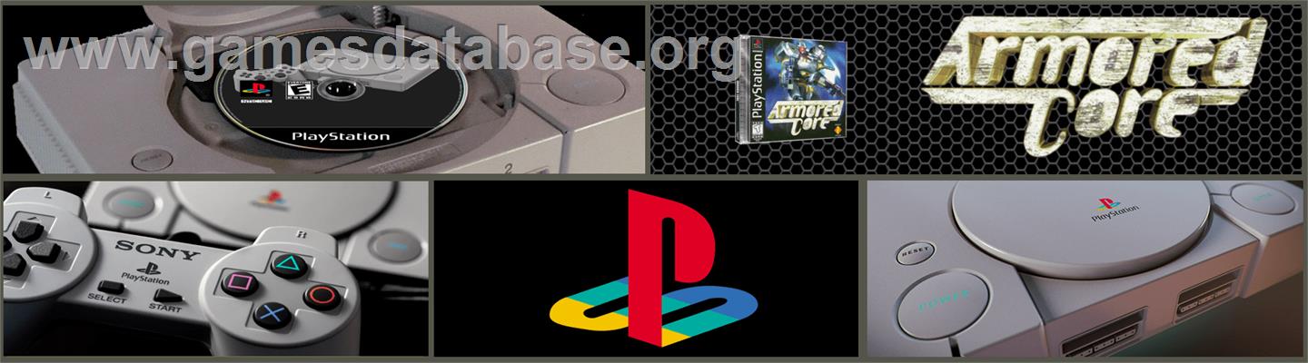 Armored Core - Sony Playstation - Artwork - Marquee