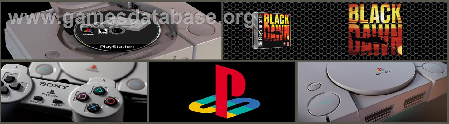 Black Dawn - Sony Playstation - Artwork - Marquee