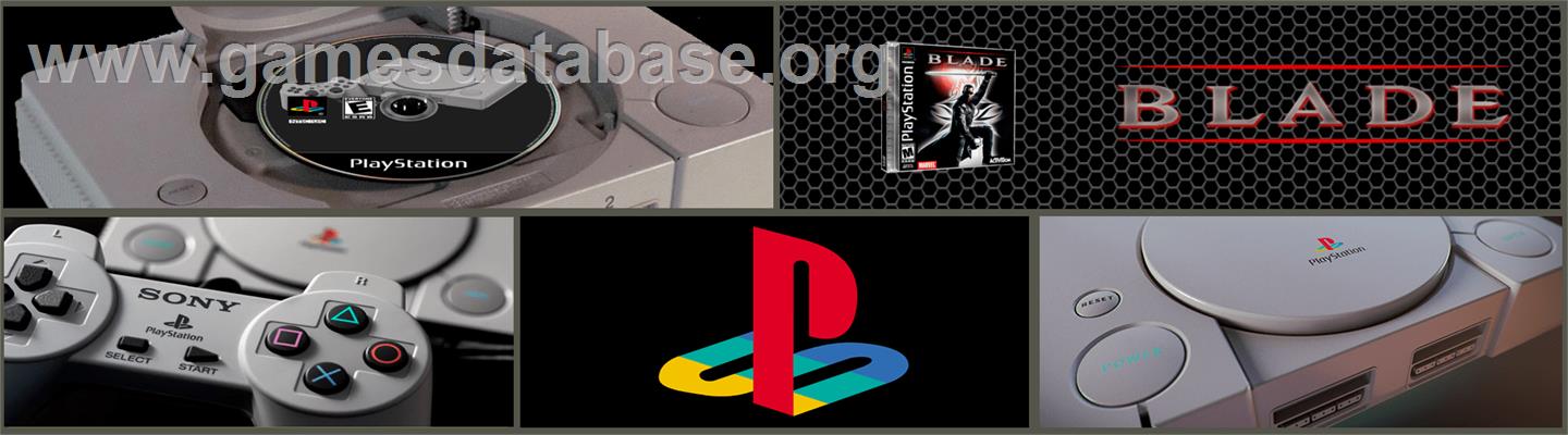Blade - Sony Playstation - Artwork - Marquee
