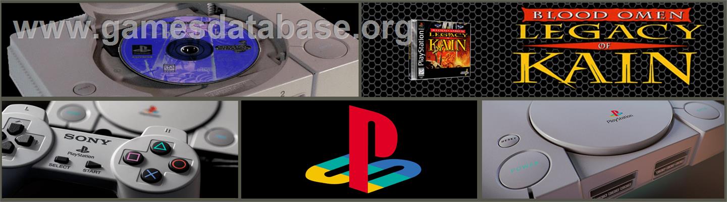 Blood Omen: Legacy of Kain - Sony Playstation - Artwork - Marquee