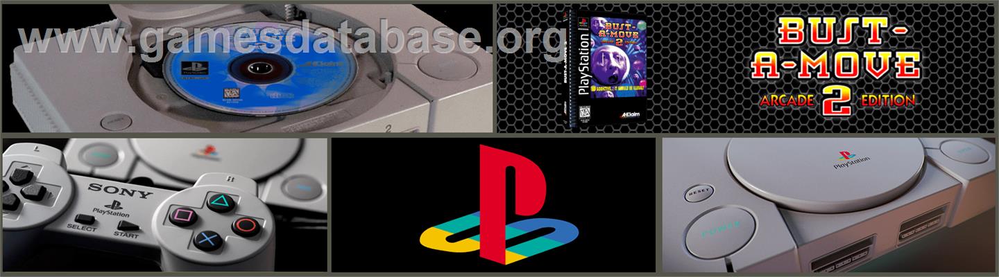 Bust-A-Move 2: Arcade Edition - Sony Playstation - Artwork - Marquee