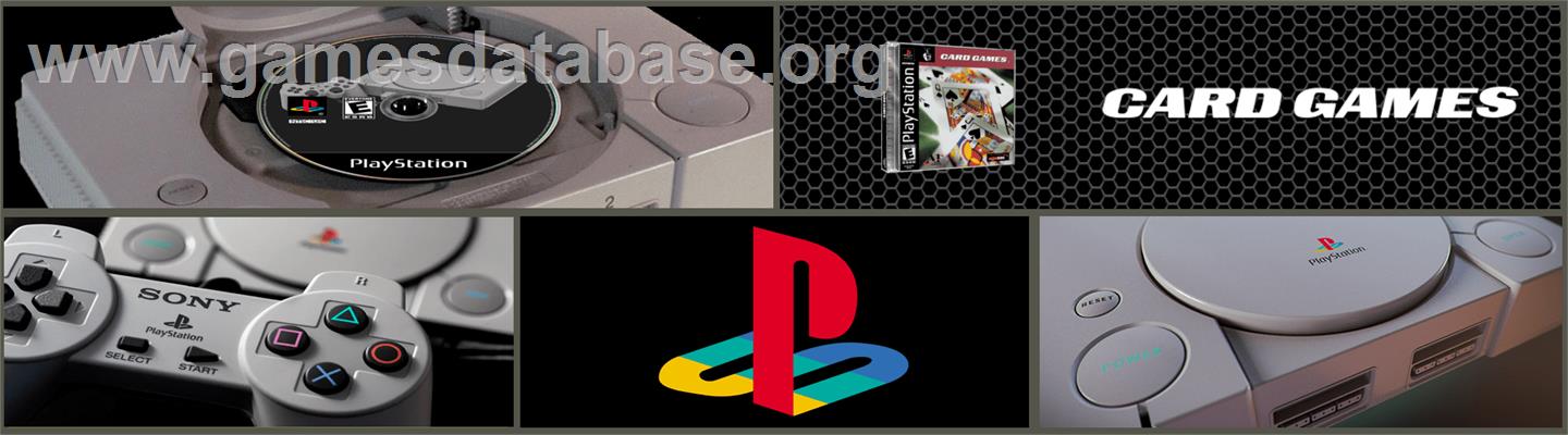 Card Games - Sony Playstation - Artwork - Marquee