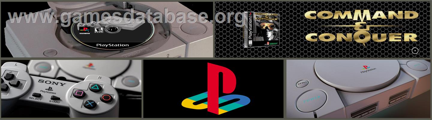 Command & Conquer - Sony Playstation - Artwork - Marquee