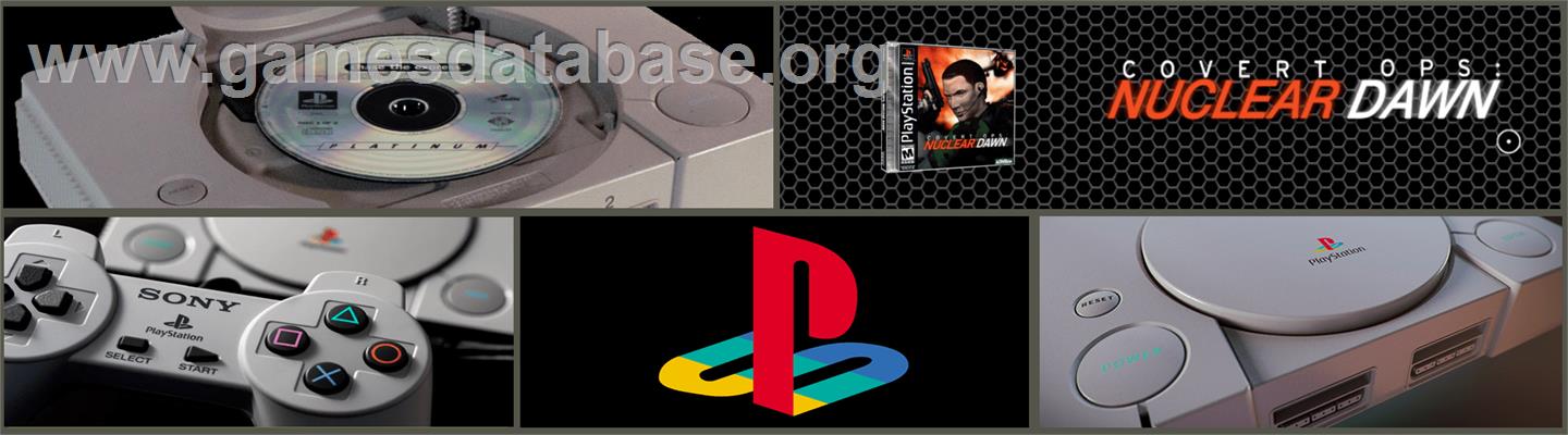 Covert Ops: Nuclear Dawn - Sony Playstation - Artwork - Marquee