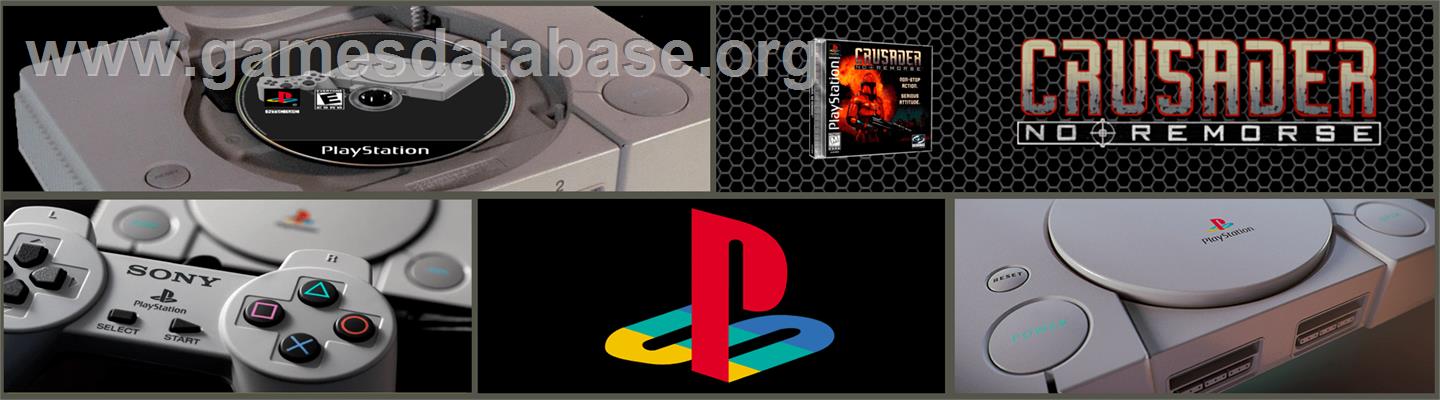 Crusader: No Remorse - Sony Playstation - Artwork - Marquee