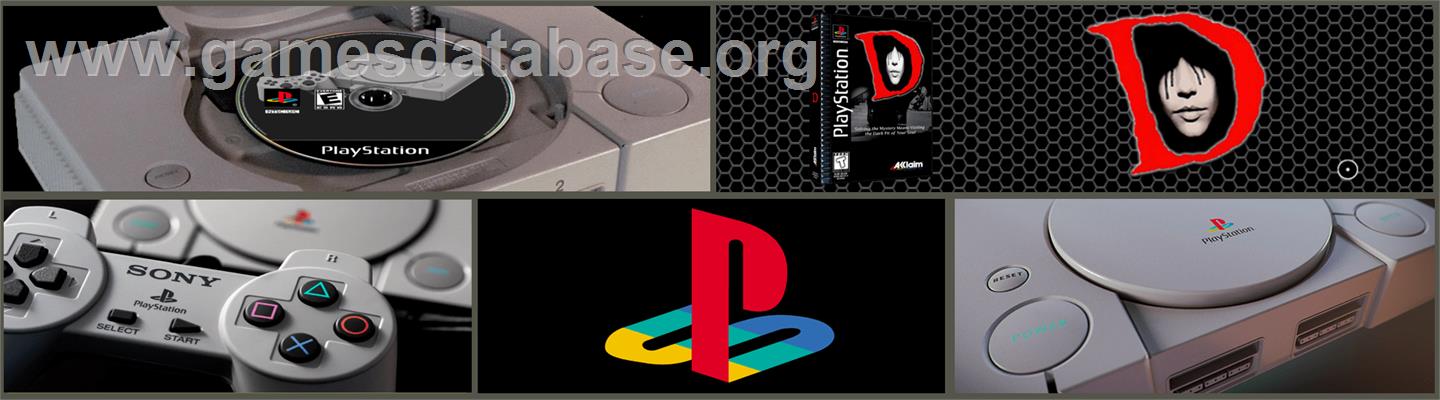 D - Sony Playstation - Artwork - Marquee