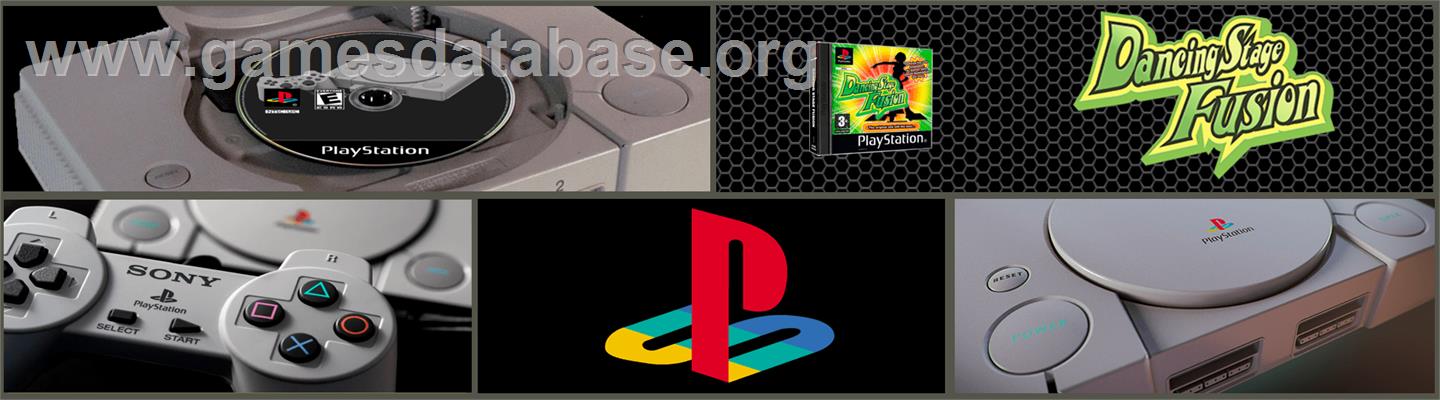 Dancing Stage Fusion - Sony Playstation - Artwork - Marquee