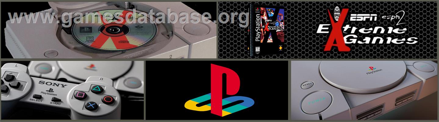 ESPN Extreme Games - Sony Playstation - Artwork - Marquee