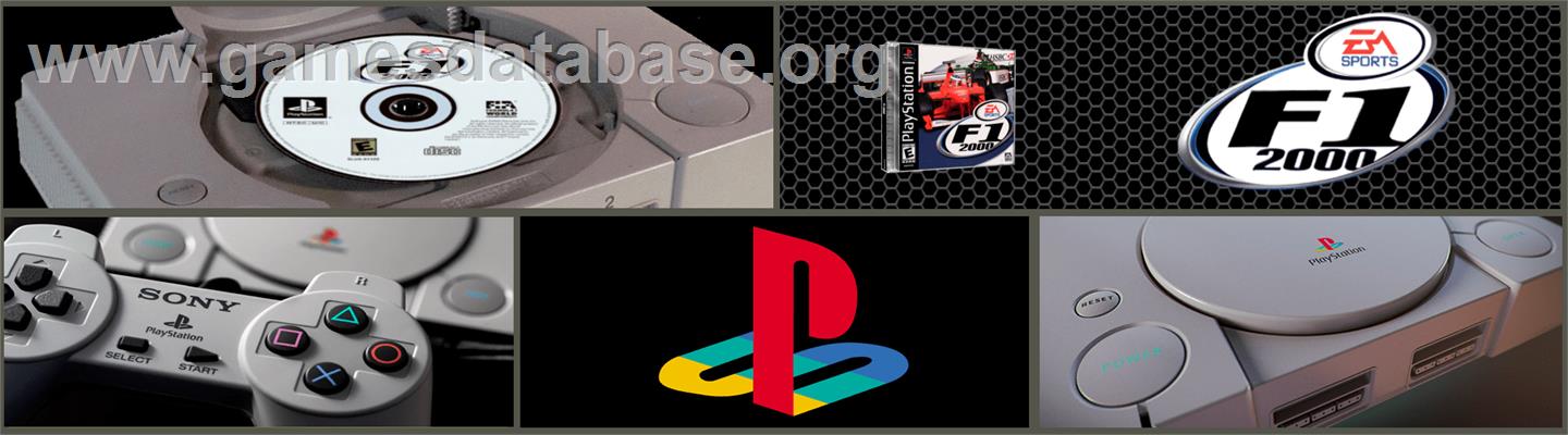 F1 2000 - Sony Playstation - Artwork - Marquee