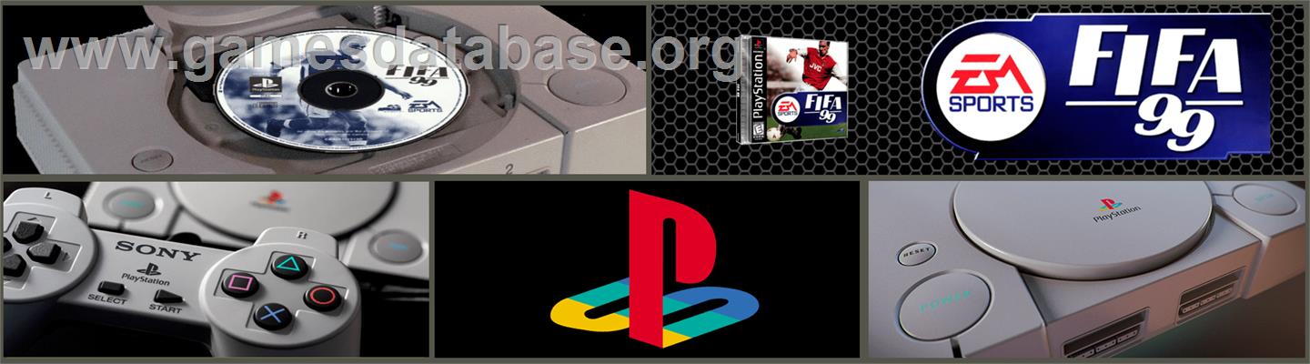 FIFA 99 - Sony Playstation - Artwork - Marquee