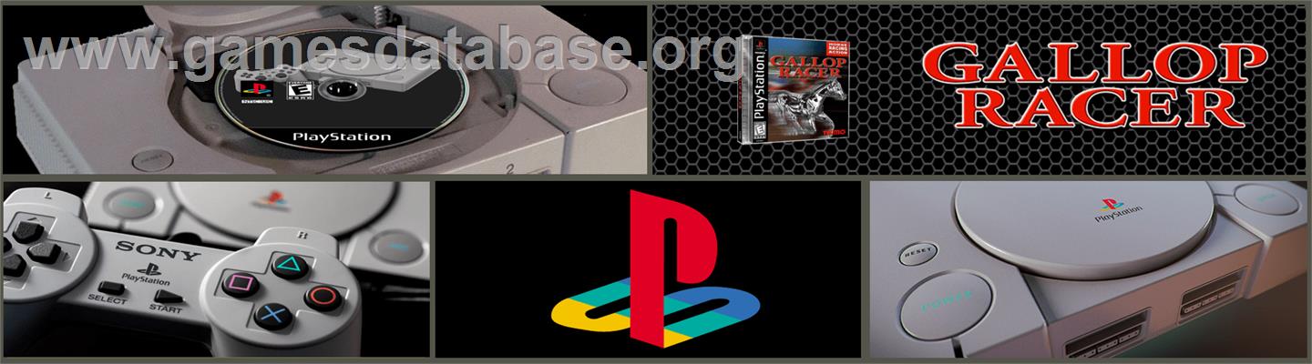 Gallop Racer - Sony Playstation - Artwork - Marquee