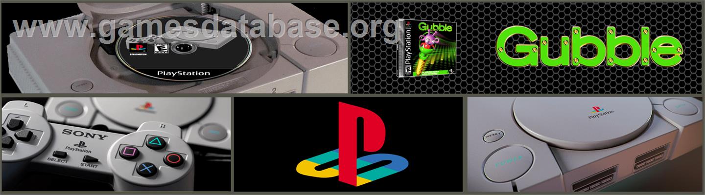 Gubble - Sony Playstation - Artwork - Marquee