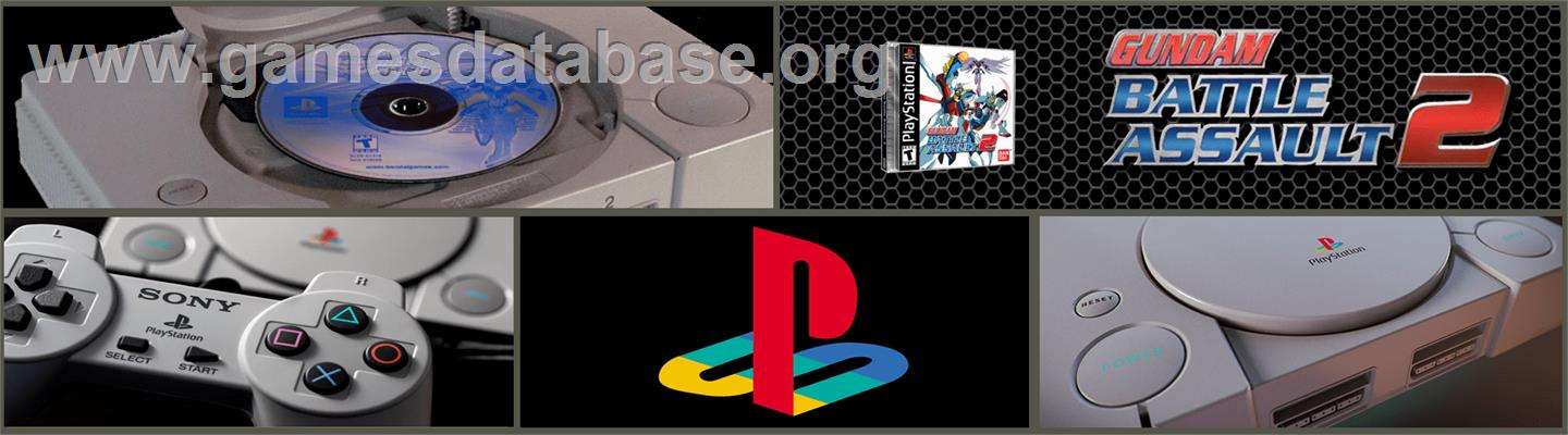 Gundam Battle Assault 2 - Sony Playstation - Artwork - Marquee