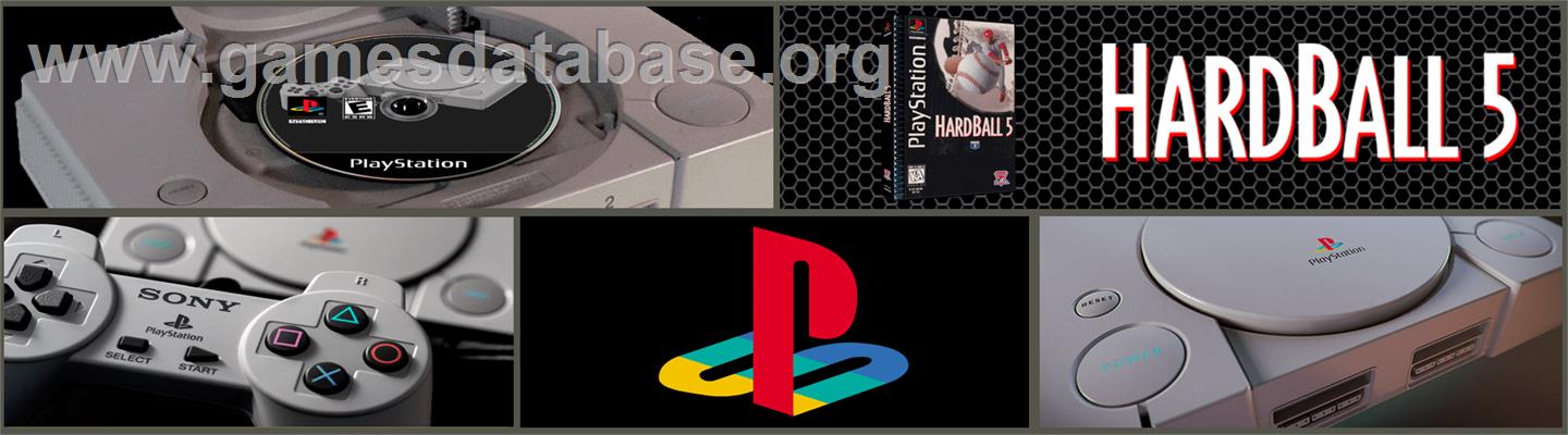 Hardball 5 - Sony Playstation - Artwork - Marquee