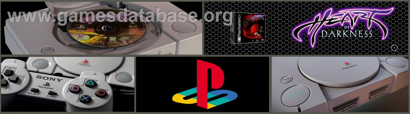 Heart of Darkness - Sony Playstation - Artwork - Marquee