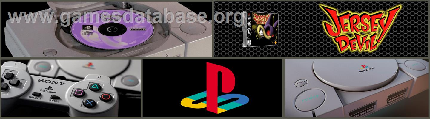 Jersey Devil - Sony Playstation - Artwork - Marquee