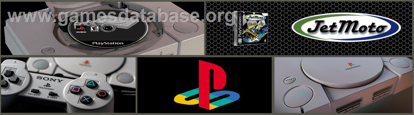 Jet Moto - Sony Playstation - Artwork - Marquee