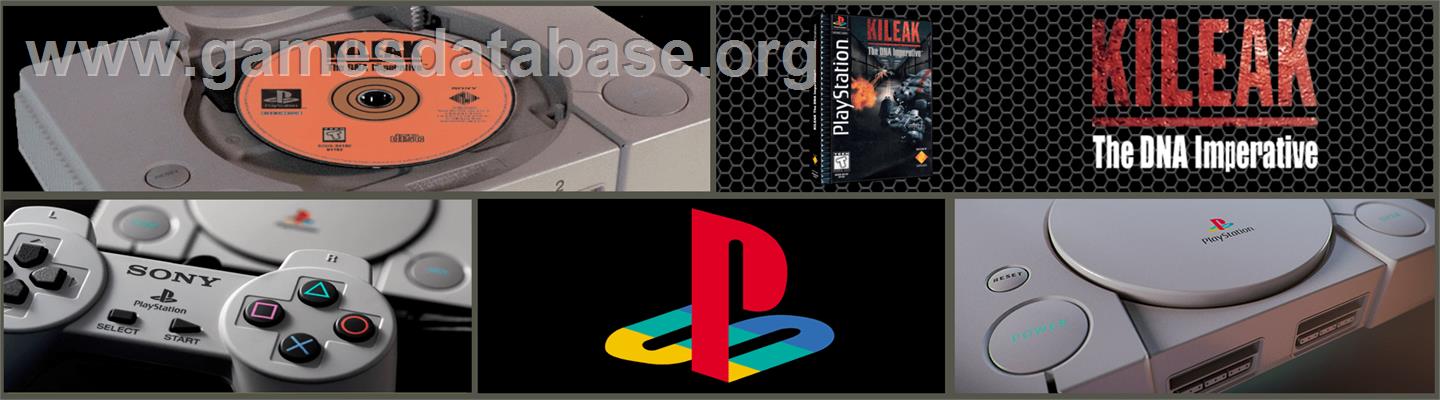 Kileak: The DNA Imperative - Sony Playstation - Artwork - Marquee