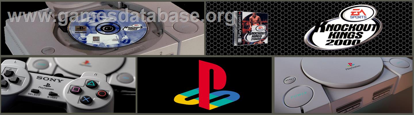 Knockout Kings 2000 - Sony Playstation - Artwork - Marquee