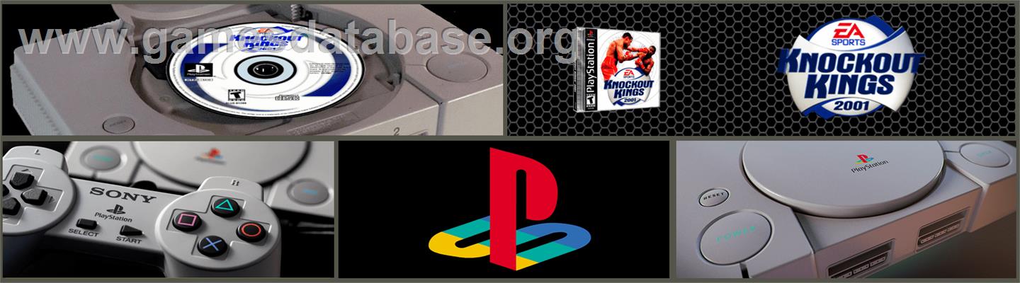 Knockout Kings 2001 - Sony Playstation - Artwork - Marquee