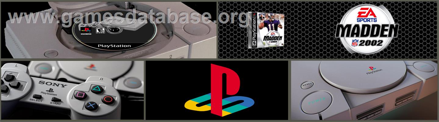 Madden NFL 2002 - Sony Playstation - Artwork - Marquee