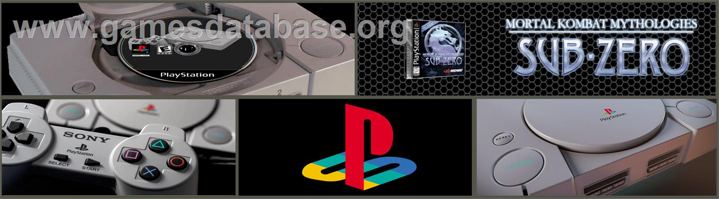 Mortal Kombat Mythologies: Sub-Zero - Sony Playstation - Artwork - Marquee