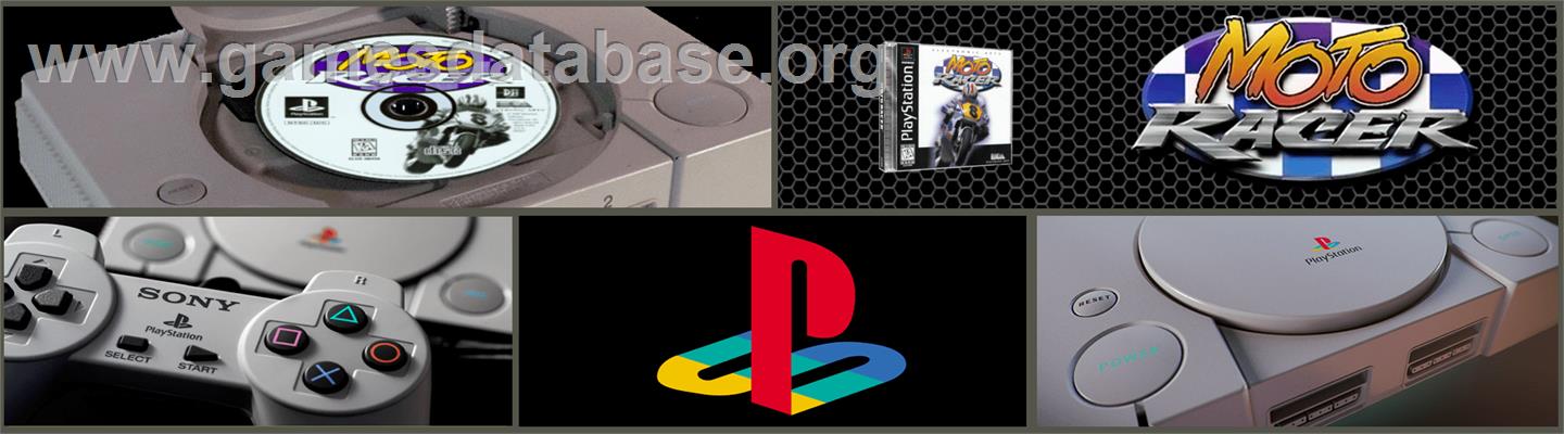 Moto Racer - Sony Playstation - Artwork - Marquee