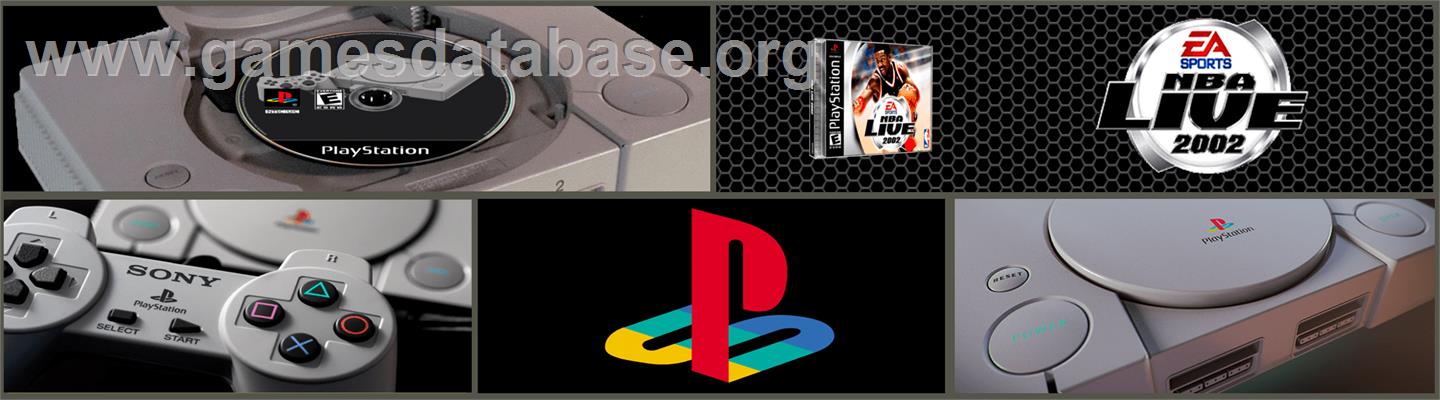 NBA Live 2002 - Sony Playstation - Artwork - Marquee