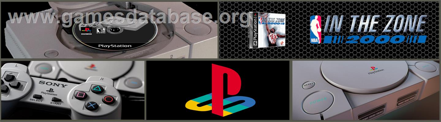 NBA in the Zone 2000 - Sony Playstation - Artwork - Marquee