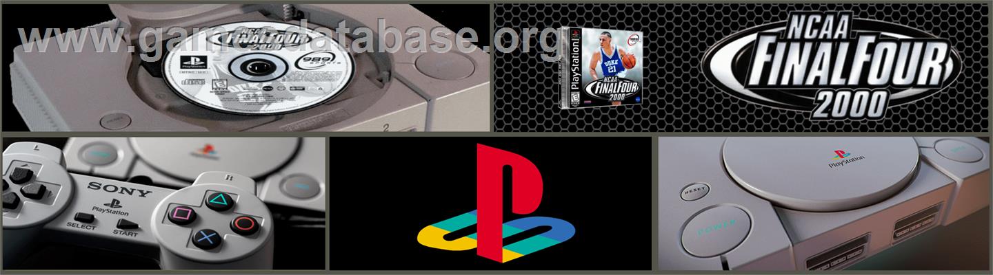 NCAA Final Four 2000 - Sony Playstation - Artwork - Marquee