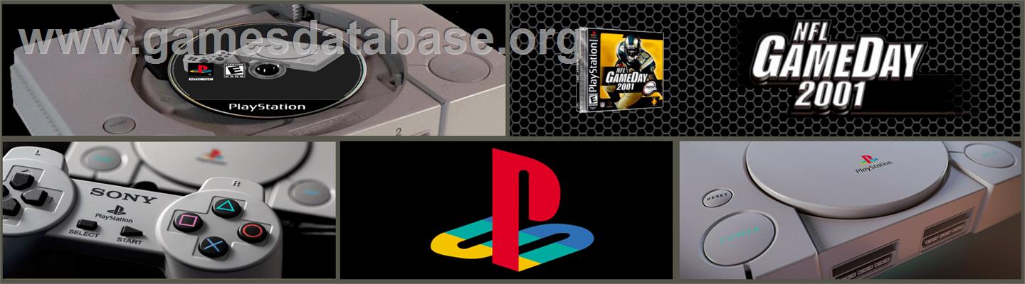 NFL GameDay 2001 - Sony Playstation - Artwork - Marquee