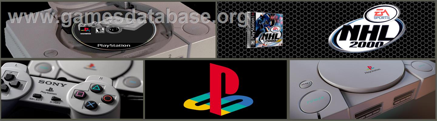 NHL 2000 - Sony Playstation - Artwork - Marquee
