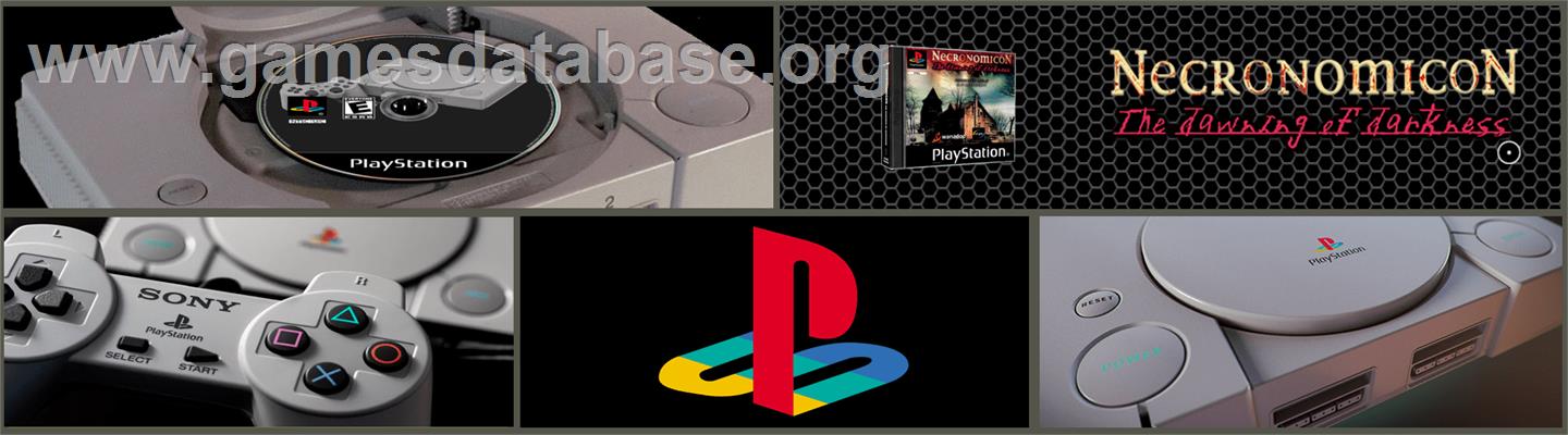 Necronomicon: The Dawning of Darkness - Sony Playstation - Artwork - Marquee