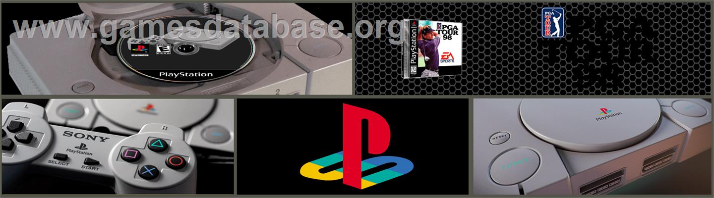PGA Tour 98 - Sony Playstation - Artwork - Marquee