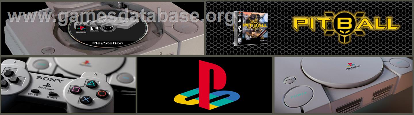 Pitball - Sony Playstation - Artwork - Marquee