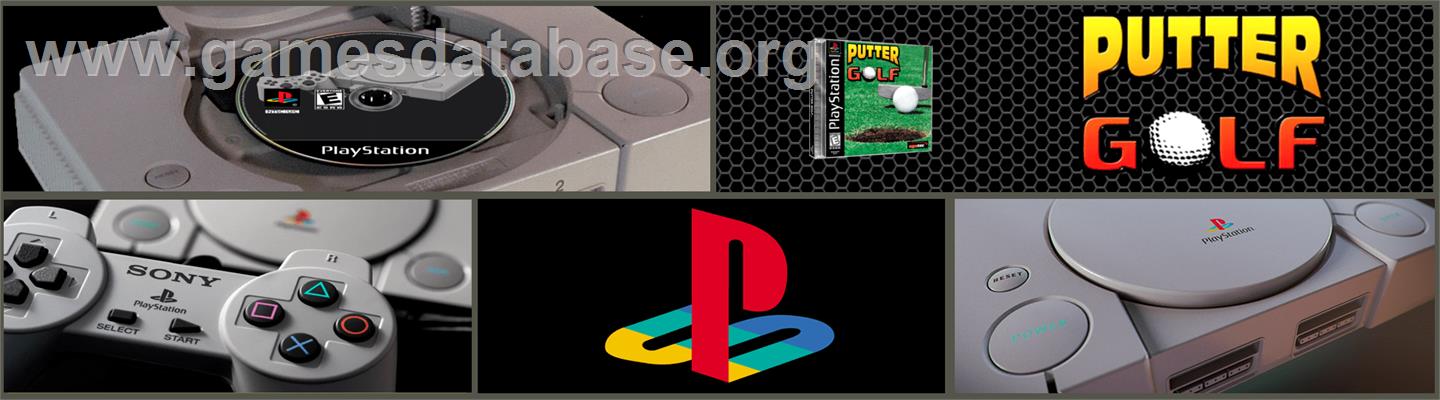 Putter Golf - Sony Playstation - Artwork - Marquee