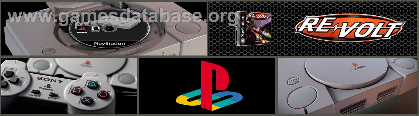 Re-Volt - Sony Playstation - Artwork - Marquee